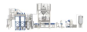 image of Bandera bottle to bottle recycling line