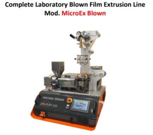 image of Eurexma blown film line for laboratory