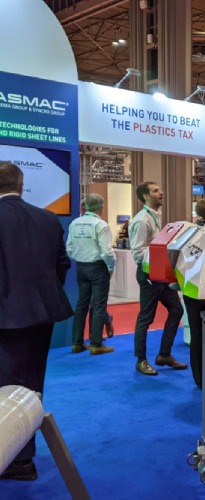 UK Extrusion team at exhibition