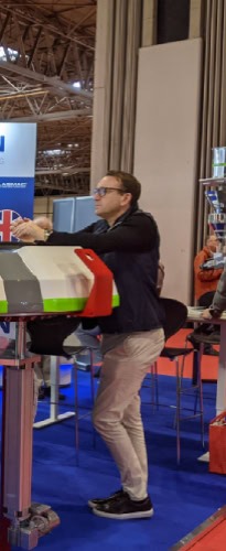 UK Extrusion team at exhibition