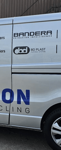 UK Extrusion service van