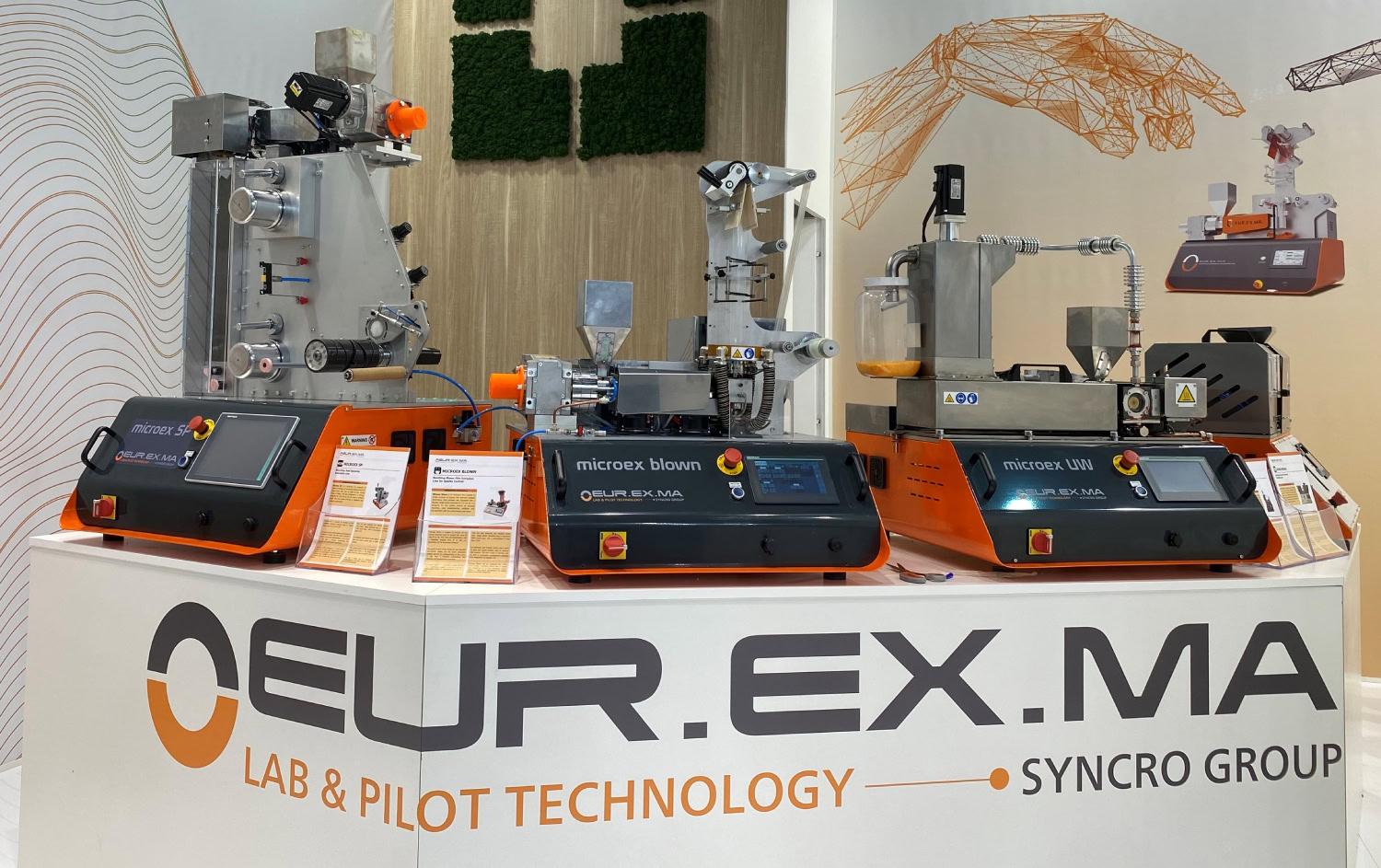 EUR.EX.MA Micro Extrusion Line range