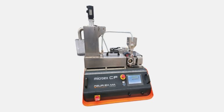 MICROEX CP benchtop compounding extrusion line