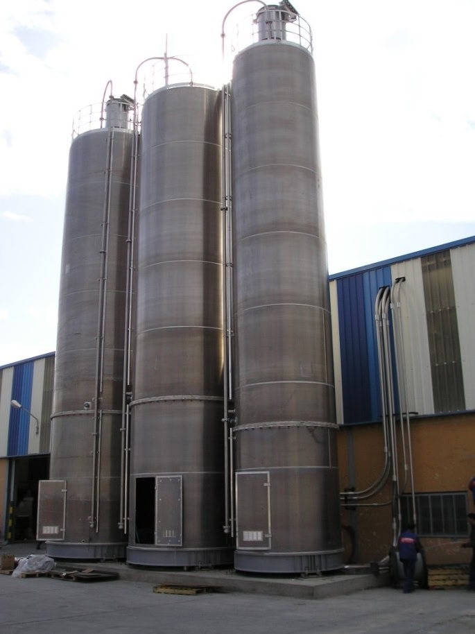 Plantech-CST silo installation