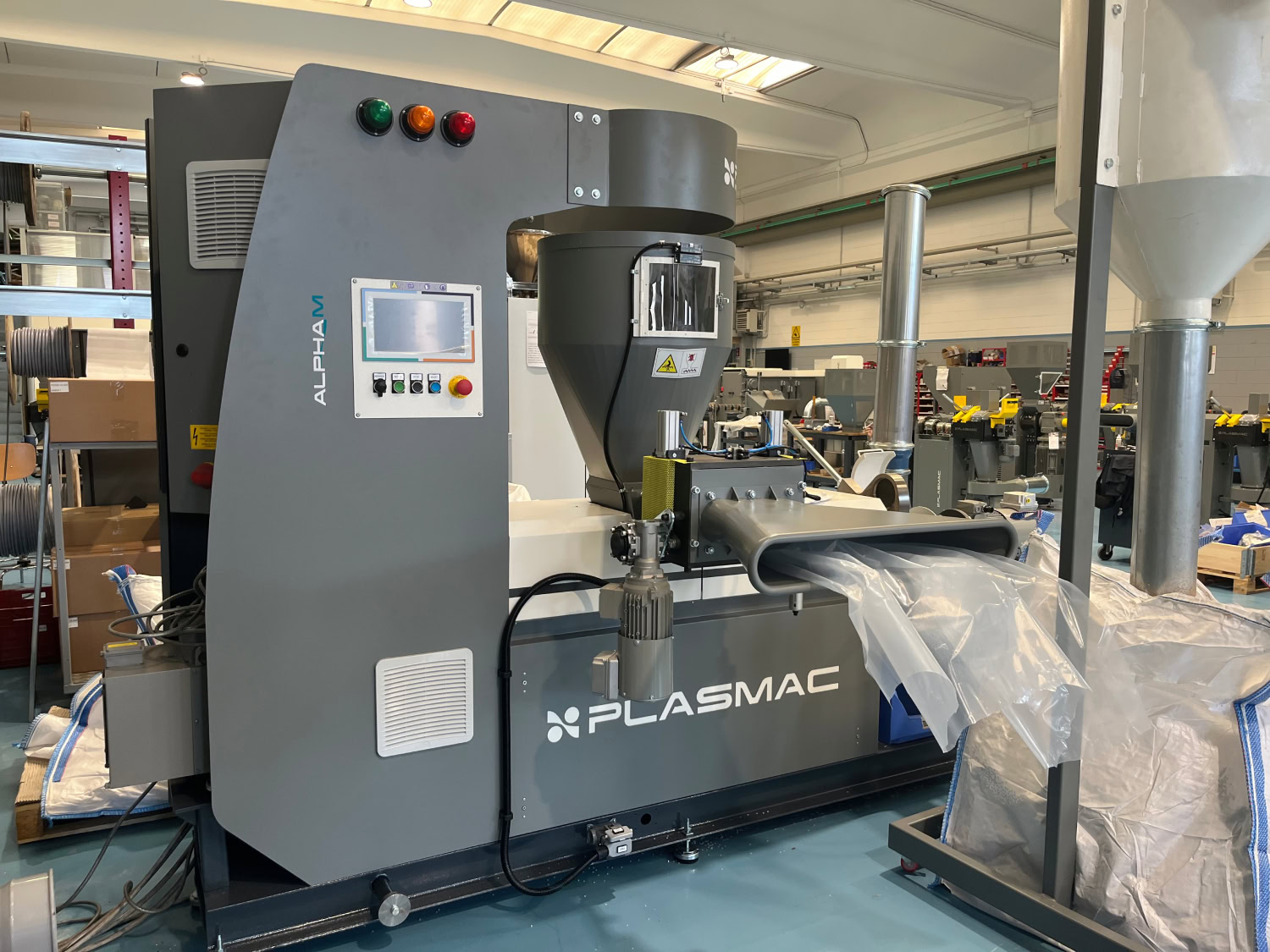 Plasmac Alpha repelletiser