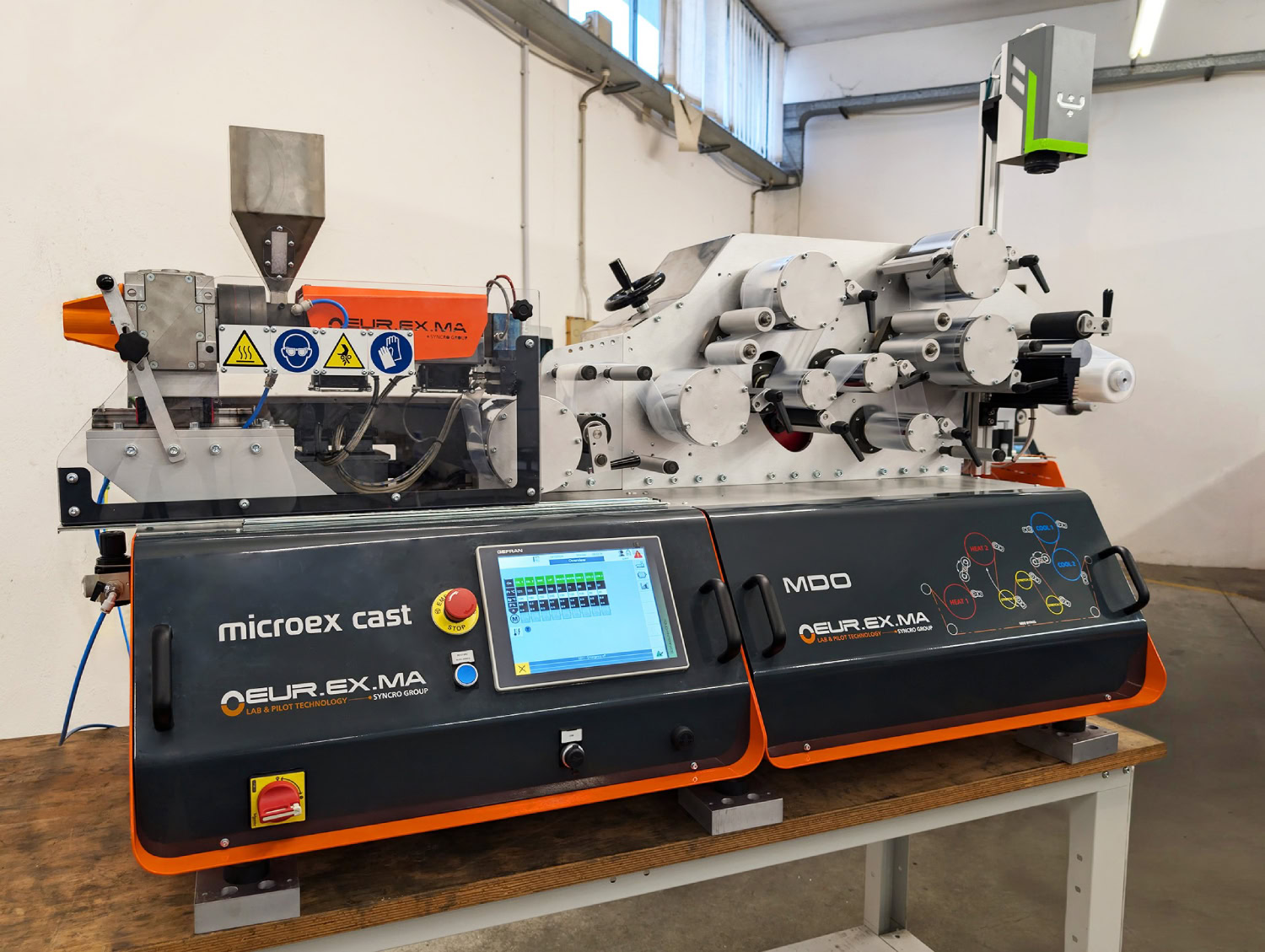 Benchtop Cast Film Extrusion Line