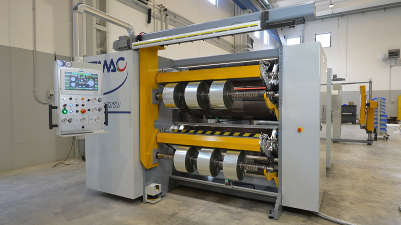 Temac Slitter Rewinder