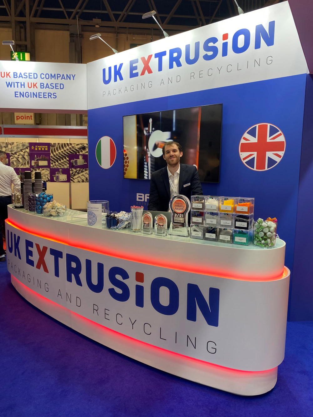 UK Extrusion exhibition stand