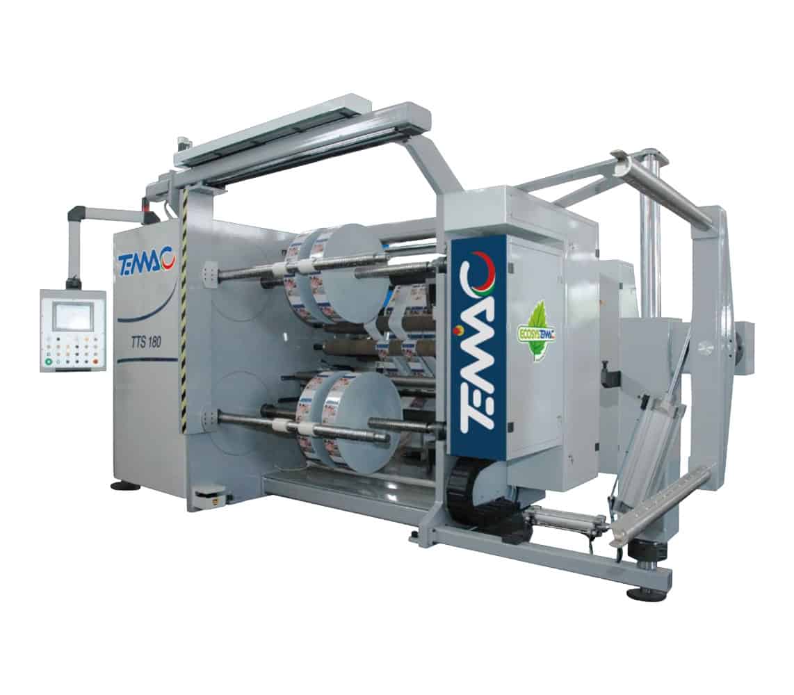 Temac turret slitter