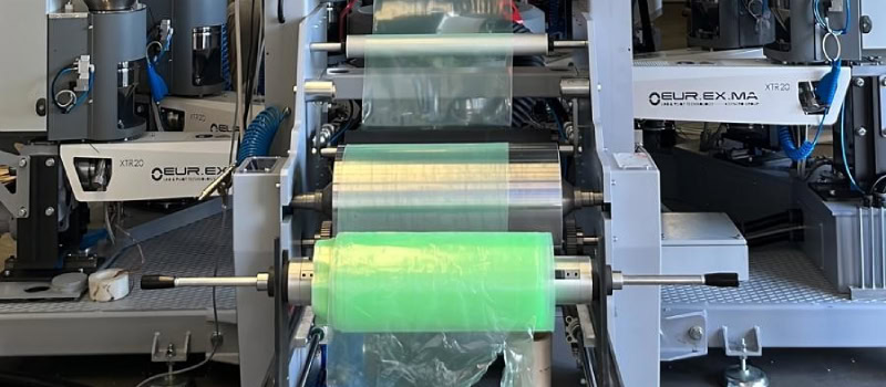 Laboratory extrusion line
